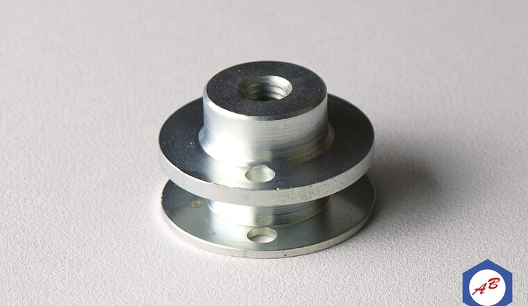 Aluminium-Riemenscheibe, CNC-gedreht